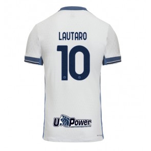 Billiga Inter Milan Lautaro Martinez #10 Bortatröja 2024-25 Kortärmad